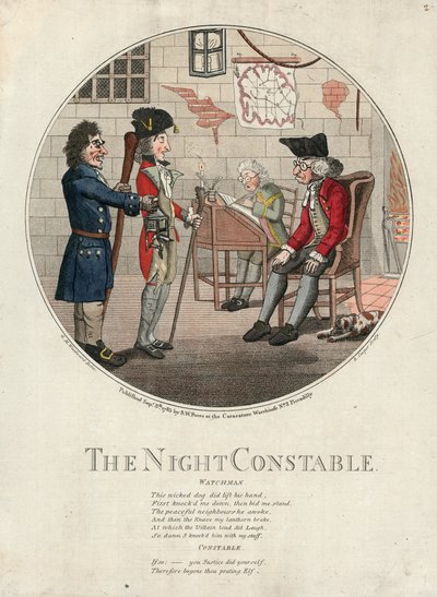 The Night Constable by George Moutard Woodward