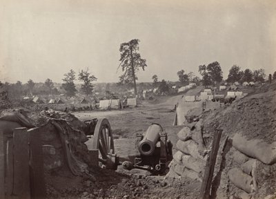 Rebel Works in front of Atlanta, Georgia (No. 3) by George N. Barnard