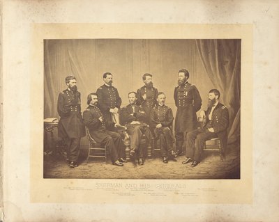 Sherman and His Generals by George N. Barnard