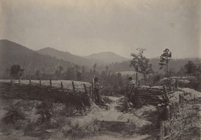 The Allatoona Pass, Georgia by George N. Barnard