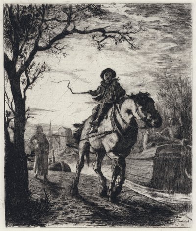On the Bridgewater Canal by George Percy Jacomb Hood