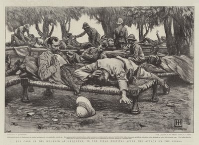 The Care of the Wounded at Omdurman, in the Field Hospital After the Attack on the Zeriba by George Percy Jacomb Hood