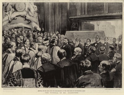 The Funeral of Mr Gladstone by George Percy Jacomb Hood