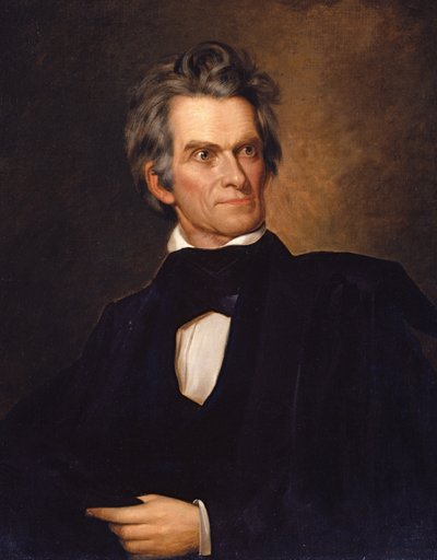 John C. Calhoun by George Peter Alexander Healy