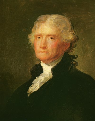 Portrait of Thomas Jefferson by George Peter Alexander Healy