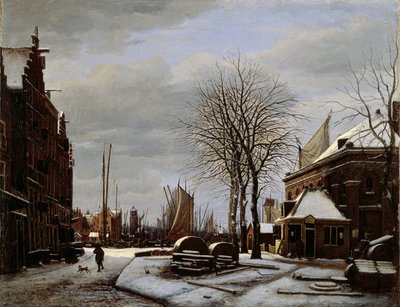 Whetstone Market in Amsterdam with the Building 