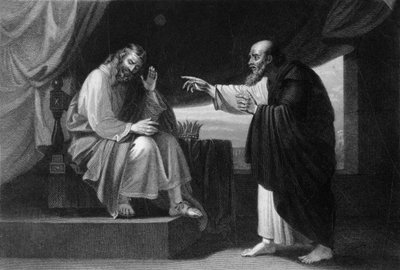And Nathan Said to David, Thou Art the Man by George Presbury