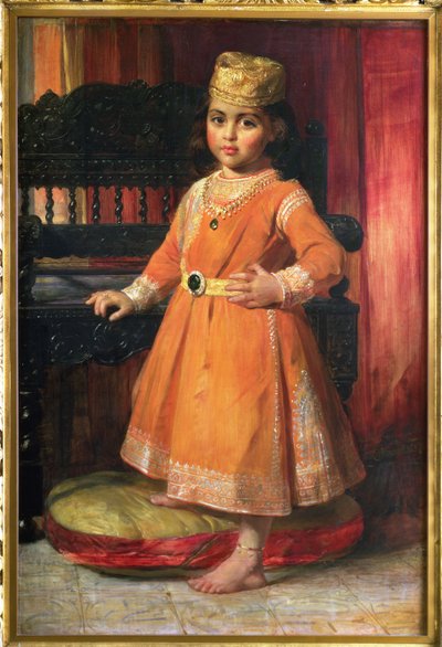 Portrait of Prince Albert, Eldest Son of the Maharaja Duleep Singh, 1870 by George Richmond
