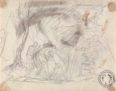 Canidia and the Youth by George Romney