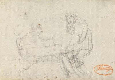 Figure Composition Study 13 by George Romney