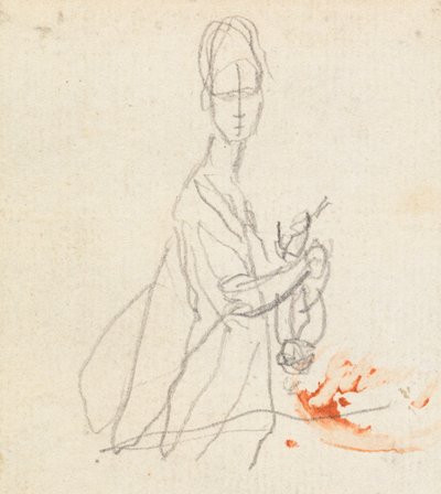 Figure Study 5 by George Romney