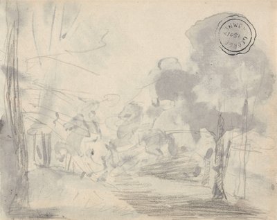 Glade with Trees by George Romney