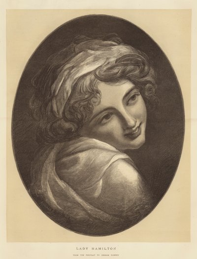 Lady Hamilton by George Romney
