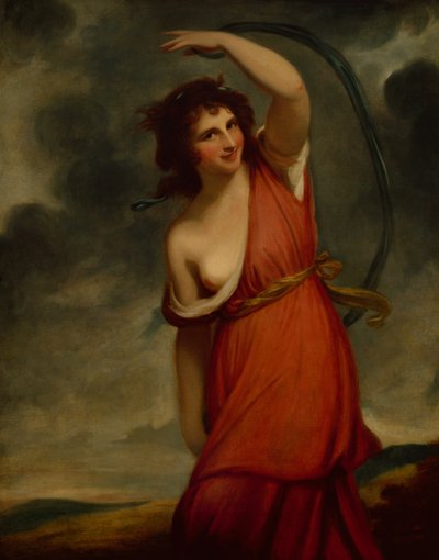 Lady Hamilton as Mirth by George Romney
