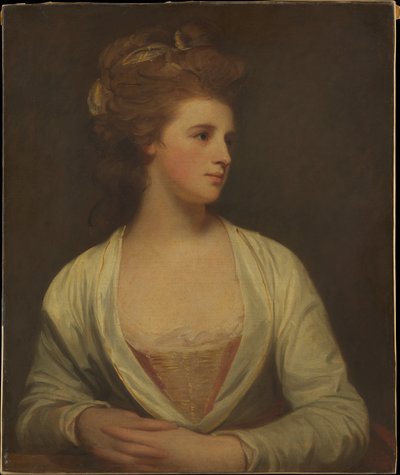 Portrait of a Woman, Said to Be Emily Bertie Pott (Died 1782) by George Romney