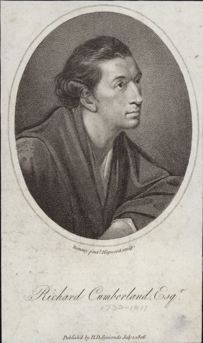 Richard Cumberland by George Romney