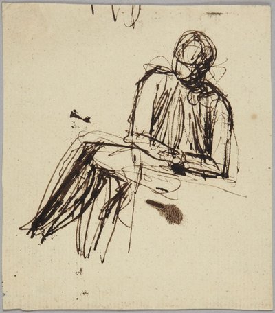 Seated Figure by George Romney