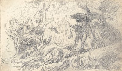 Sketchbook Drawing by George Romney