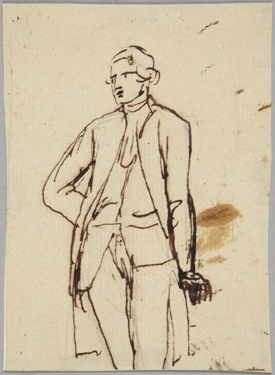 Standing Male Figure by George Romney