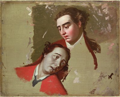 Study for the Death of General Wolfe at Quebec by George Romney