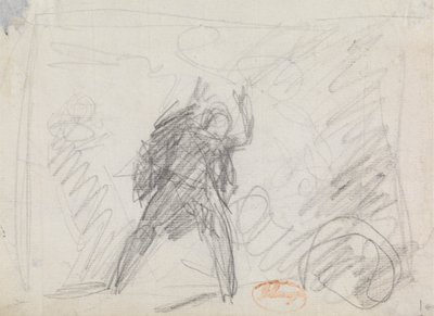 Study of a Standing Figure by George Romney