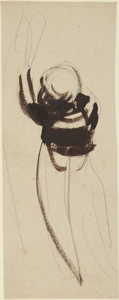 Study of a Child Reaching Up by George Romney