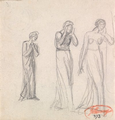Three Lamenting Women by George Romney