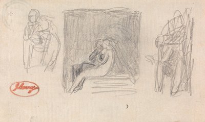 Three Studies by George Romney
