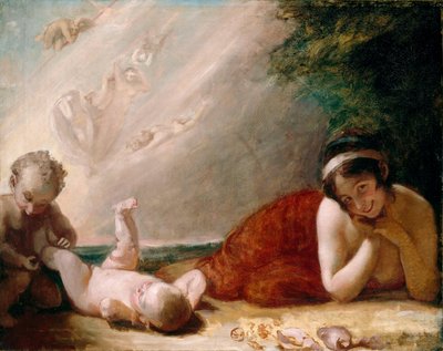 Titania, Puck and the Changeling, from Shakespeare