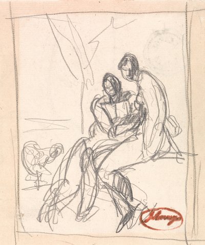 Two Lovers by George Romney