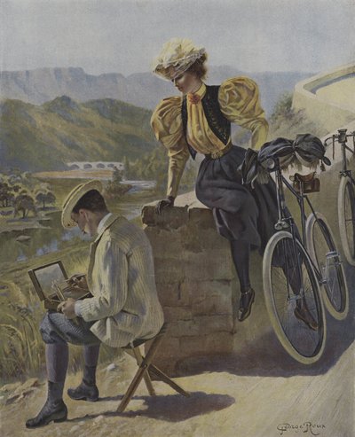 Art and Cycling by George Roux