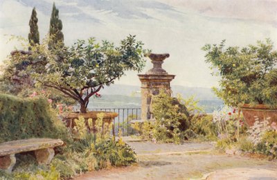 Italian Gardens: Villa Amari, The Belvedere by George Samuel Elgood