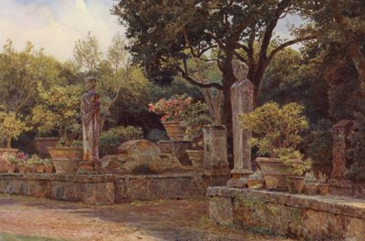 Italian Gardens: Villa Piatti by George Samuel Elgood