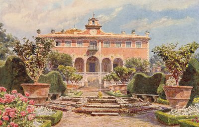 Italian Gardens: Villa di Caniparola by George Samuel Elgood