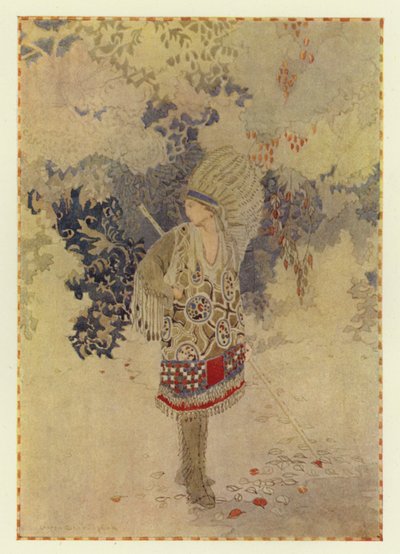 Glooskap Walked Alone by the Ocean by George Sheringham