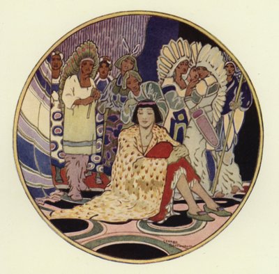 The People Were All Gathered for the Wedding by George Sheringham