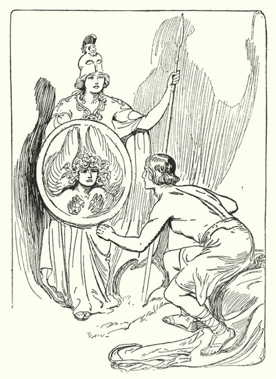 Perseus: "In the Mirror of the Shield There Appeared a Face" by George Soper