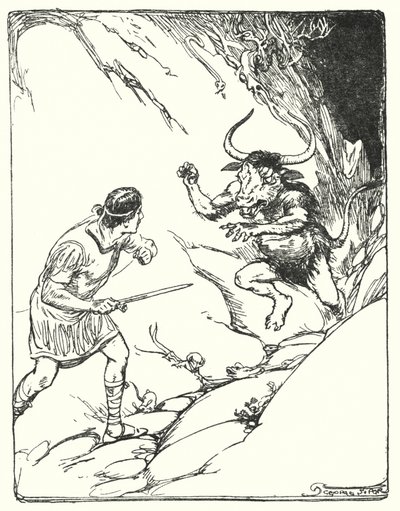Theseus: "He Had Never Seen So Strange a Beast" by George Soper