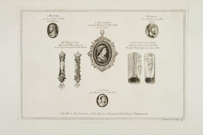 Jewels in the possession of Her Grace Margaret Duchess of Portland by George Vertue