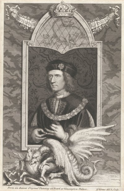 Richard III, King of England by George Vertue