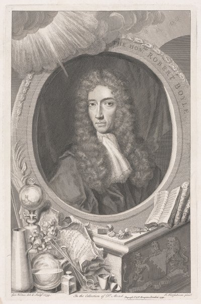 Robert Boyle by George Vertue