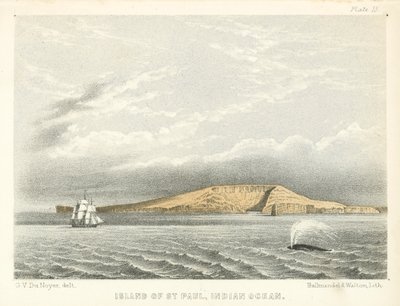 Island of St Paul, Indian Ocean by George Victor Du Noyer