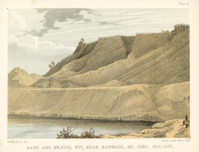 Sand and Gravel Pit, Near Barrach, Co Cork, Ireland by George Victor Du Noyer