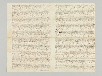 "The Power Under the Constitution Will Always Be with the People", Signed Autograph Letter to Bushrod Washington, 9th November 1787 by George Washington