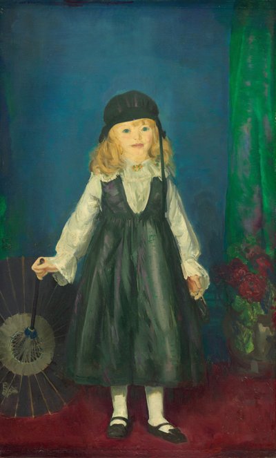 Anne with a Japanese Parasol by George Wesley Bellows