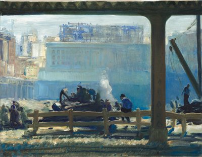 Blue Morning by George Wesley Bellows