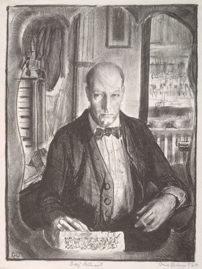 George Wesley Bellows Self-Portrait by George Wesley Bellows