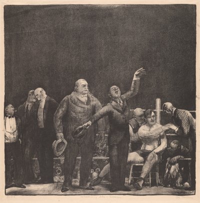 Introducing John L. Sullivan by George Wesley Bellows