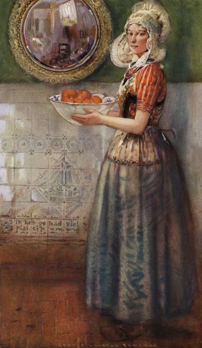 The Bowl of Oranges by George Wharton Edwards