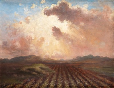 Evening in the Field by George William Russell